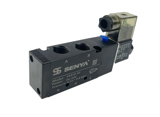 Senya Pneumatic Manufacturer China Supplier 4V120-06 Double Coil Control Solenoid Valve